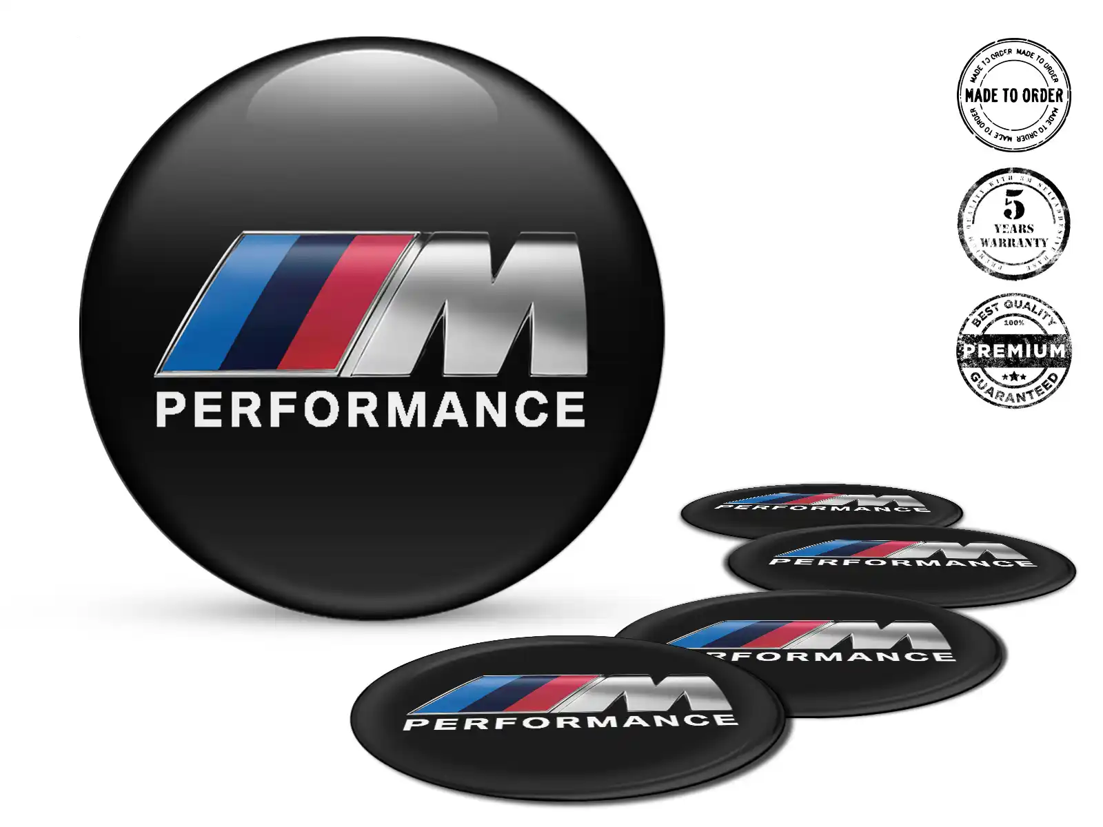 BMW Gewölbtes Label Logo Individuell Racing Horizon
